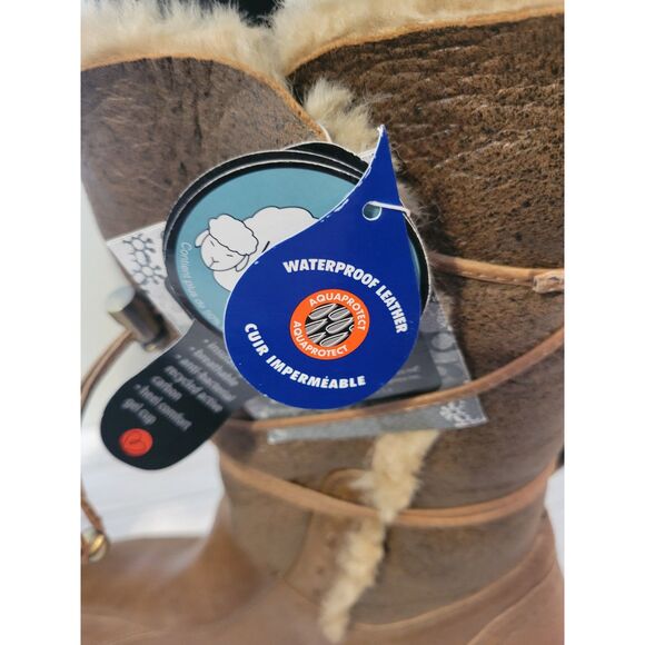 Blondo Women's NWT Waverly Waterproof Brown Leather Boot Size 11 - Picture 11 of 12